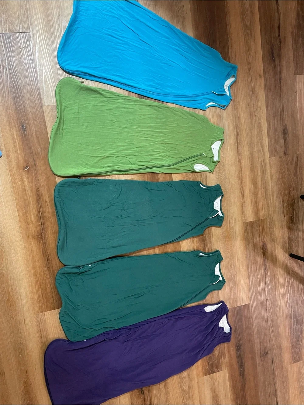 Lot of 5 Kyte Baby Sleep Sacks - Bundle